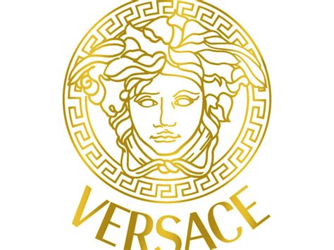 versace gold number|versace logo greek mythology.